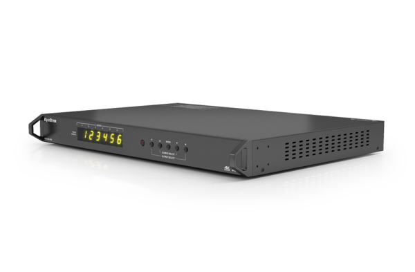 Матричный коммутатор HDBaseT 6x6 4K HDR 4:4:4 60Гц, 4 HDMI выхода, де-эмбеддирование аудио, СEC и RS-232(4K: 35м, 1080p: 70м)