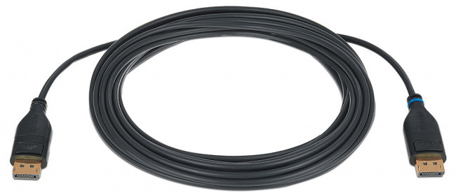 Оптоволоконный кабель DisplayPort 8K - Plenum, длина 45,7 м.