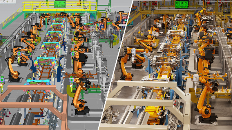 Siemens и Nvidia - цифровые двойники
