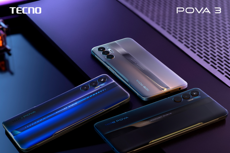 TECNO представил новый смартфон POVA 3