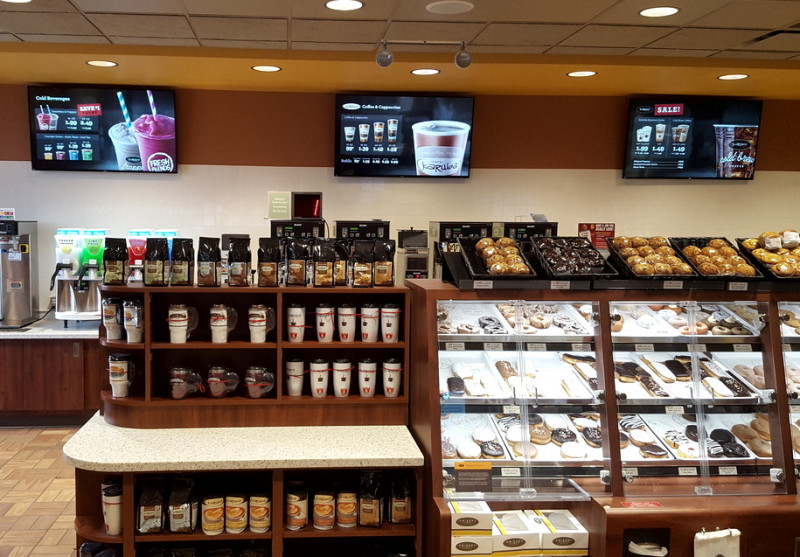 Цифровые вывески Philips в торговой сети Kwik Trip