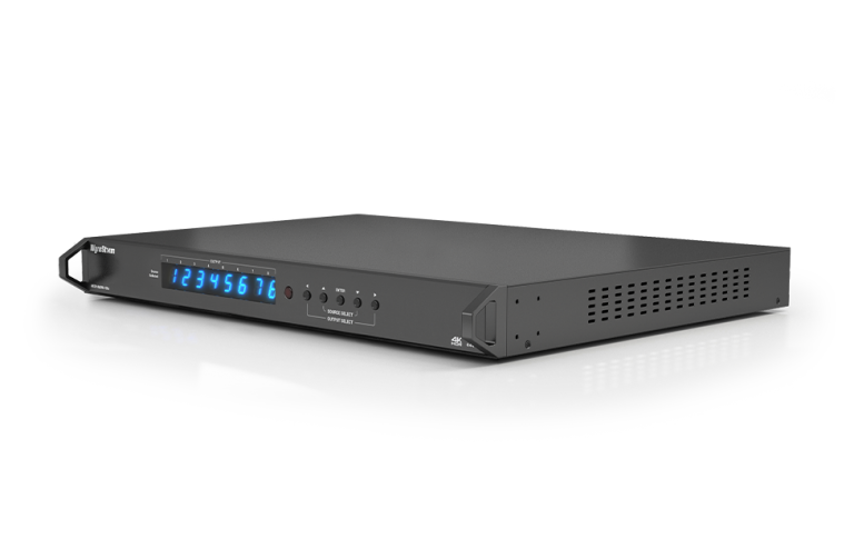 Матричный коммутатор HDBaseT 8x8 4K HDR 4:4:4 60Гц, 4 доп. HDMI выхода, де-эмбеддирование аудио, СEC и RS-232(4K: 35м, 1080p: 70м)
