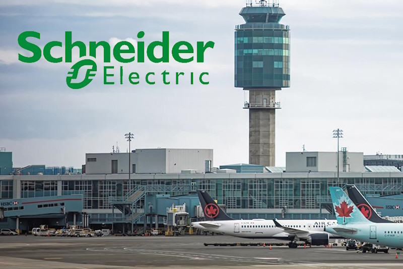 Schneider Electric и аэропорт Ванкувера сотрудничают над проектами цифровой трансформации
