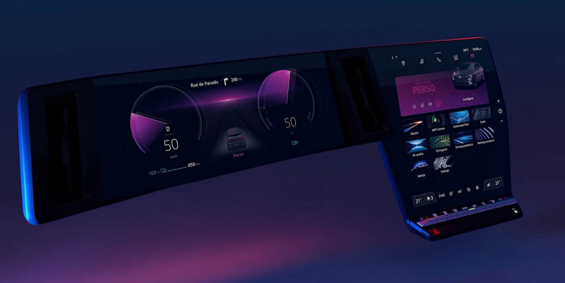 IVI система на Renault Megane