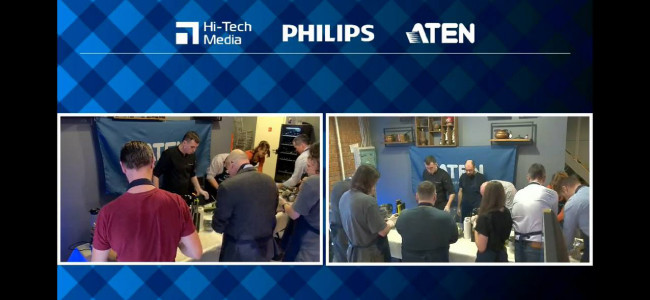 Вкусные технологии объединили партнеров Hi-Tech Media, Philips и ATEN, фото-12