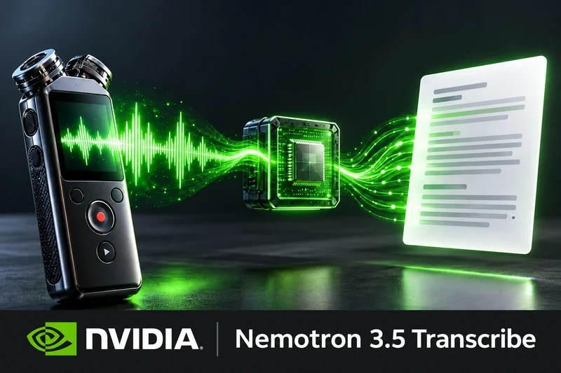 NVIDIA представила Nemotron 3.5 Transcribe — ИИ для распознавания речи на 40 языках