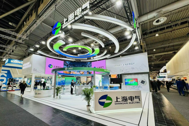 Промышленные решения компании Shanghai Electric на Hannover Messe 2024