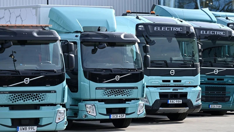 Электрические грузовики Volvo