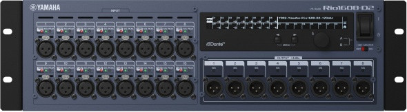Блок высокоэффективных модулей ввода/вывода аудиосигнала для работы с консолями Yamaha серий CL, QL и RIVAGE PM10. 16 аналоговых вх. и 8 вых.