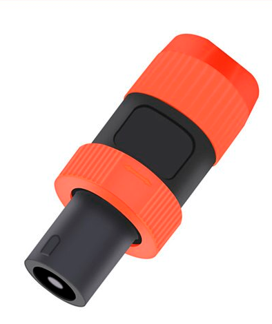 Разъём кабельный 4PIN Speaker Connector "папа", оранжевый