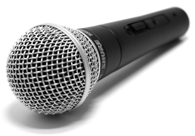 Динамический кардиоидный вокальный микрофон (с выключателем)