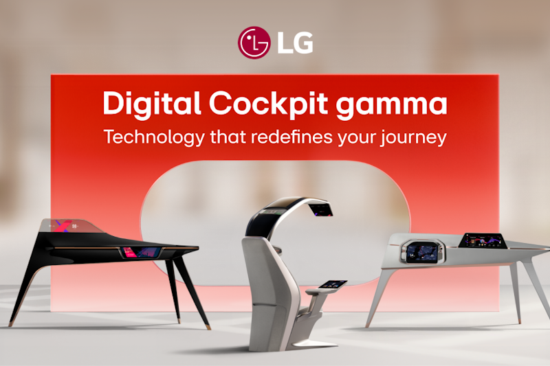 LG представляет новые решения цифровой кабины Digital Cockpit