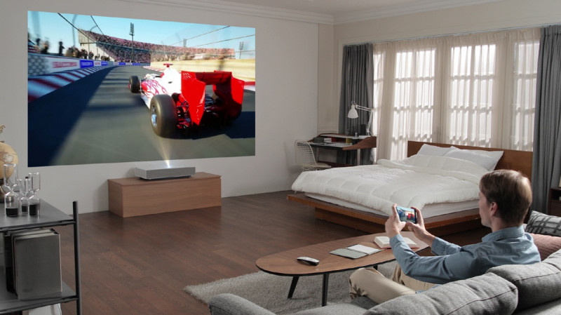 LG HU85LS с технологией TruMotion