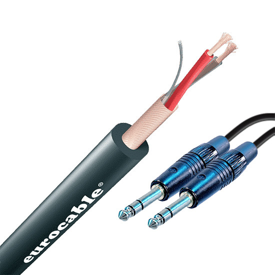 Микрофонный кабель, разъёмы Neutrik, чёрные, джек, 5м
