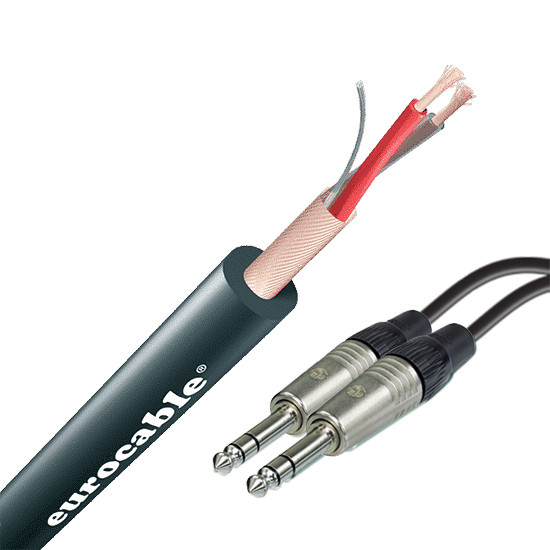 Микрофонный кабель, разъёмы Neutrik, серебряные, джек, 5м