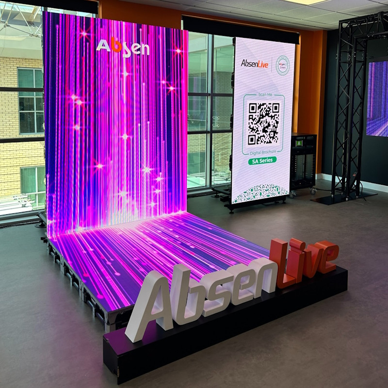 Absen открывает выставочный зал в Великобритании