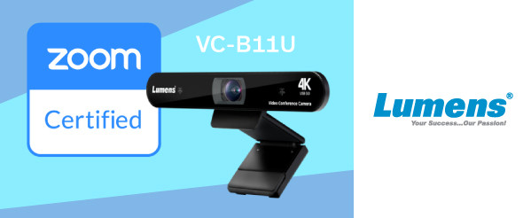 USB-камера для конференций от Lumens с разрешением 4K сертифицирована Zoom