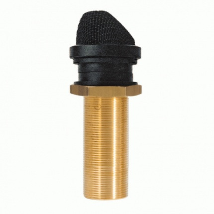 Микрофон кнопочного типа врезной кардиоидный конденсаторный микрофон. Цвет черный