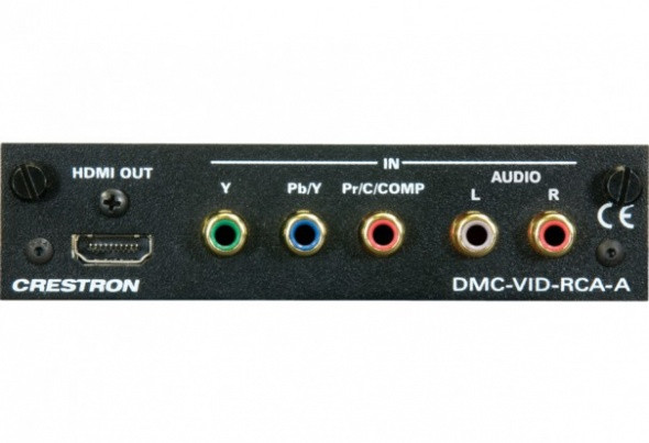 Входная карта аналогового видео RCA с аналоговым звуком для DM® коммутаторов