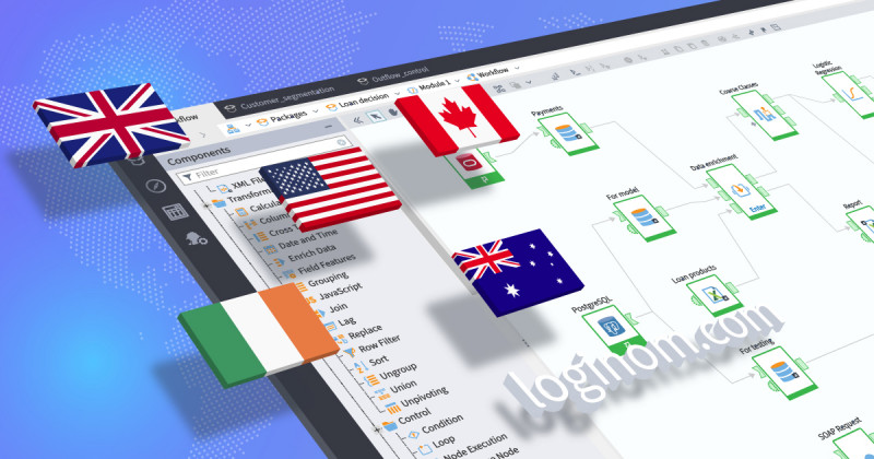 Loginom Company запустила английскую версию сайта