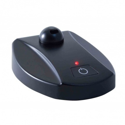 Настольный кардиоидный конденсаторный микрофон с программируемым переключателем. 5-пиновый XLR-разъем для дистанционного переключения. Цвет черный