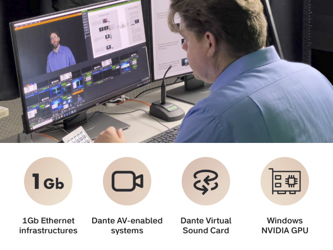 Dante Studio оптимизирует рабочий процесс для пользователей Dante AV