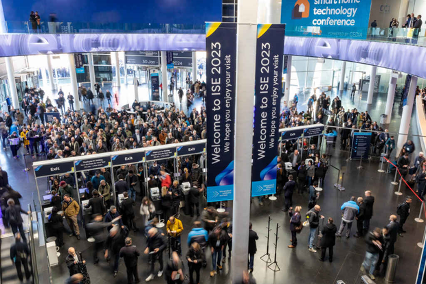 Вход на выставку ISE 2023