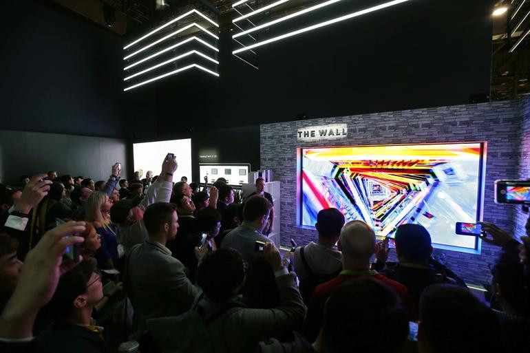 На стенде Samsung CES 2019