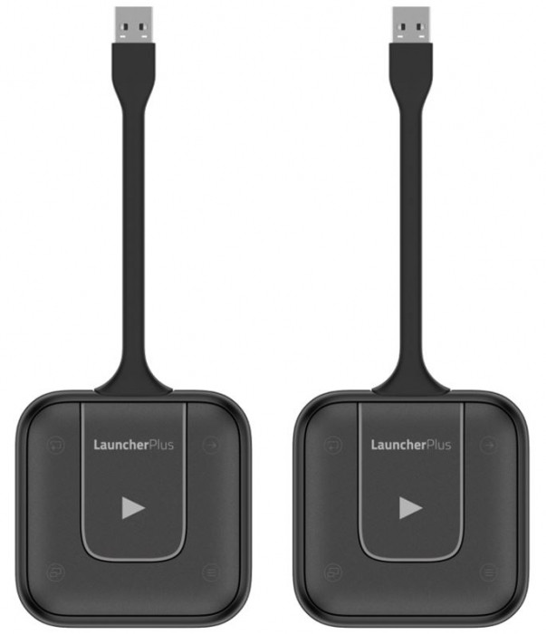 Комплект из 2-х кнопок LauncherPlus для беспроводных презентаций, разъем USB-A, Wifi 2,4 / 5 ГГц