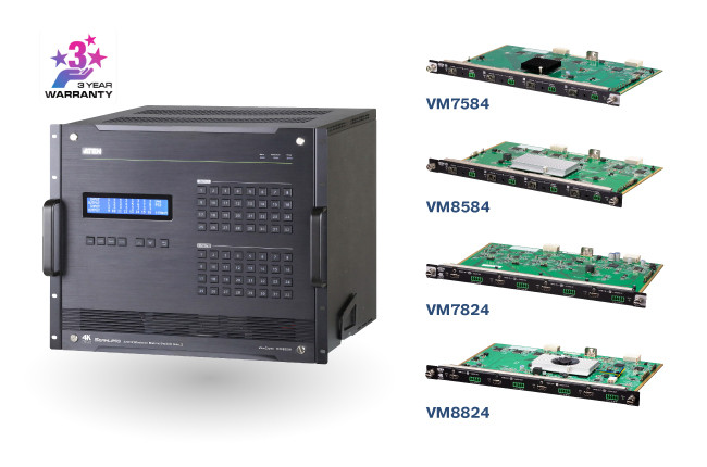 ATEN VM3250 и 4 платы расширения