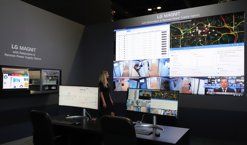 В зоне программных решений LG - InfoComm 2023