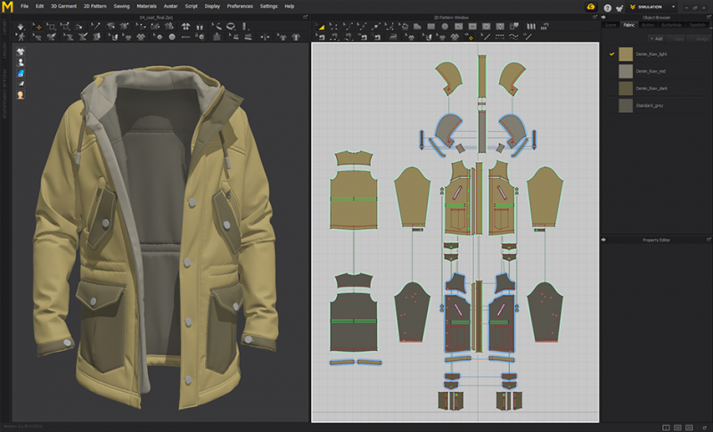 Marvelous designer — программа для создания 3D-одежды.