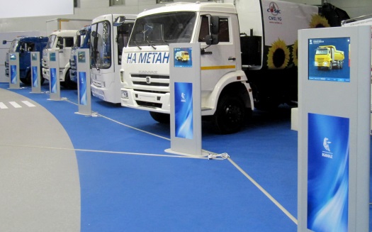 Сенсорные киоски на выставке