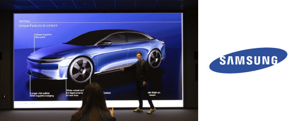 The Wall от Samsung совершенствует процесс работы над дизайном автомобилей в Lucid Motors