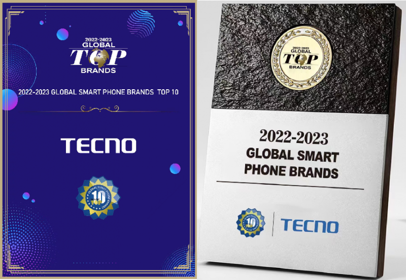 TECNO-CES 2023-Global Top Brands Award