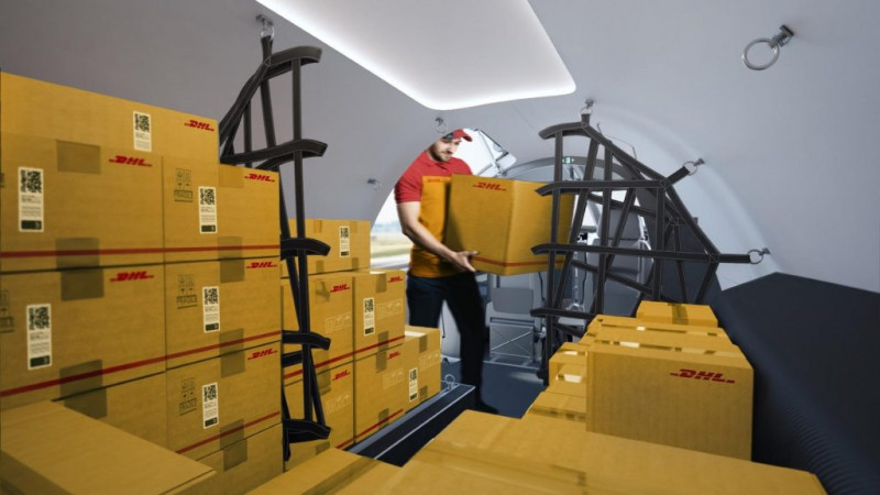 DHL и Eviation электро-самолёт