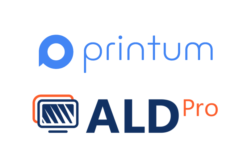 Подтверждена совместимость ALD Pro и cистемы мониторинга и управления печатью Printum. Программный стек подходит для предприятий любого масштаба и позволяет, сохранив привычные удобство работы и качество печати, организовать безопасное и эффективное использование принтеров и МФУ, а также оптимизировать расходы на их обслуживание.