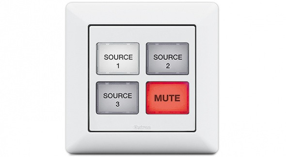 Кнопочная панель eBUS с 4 кнопками – форматы Flex55 и EU