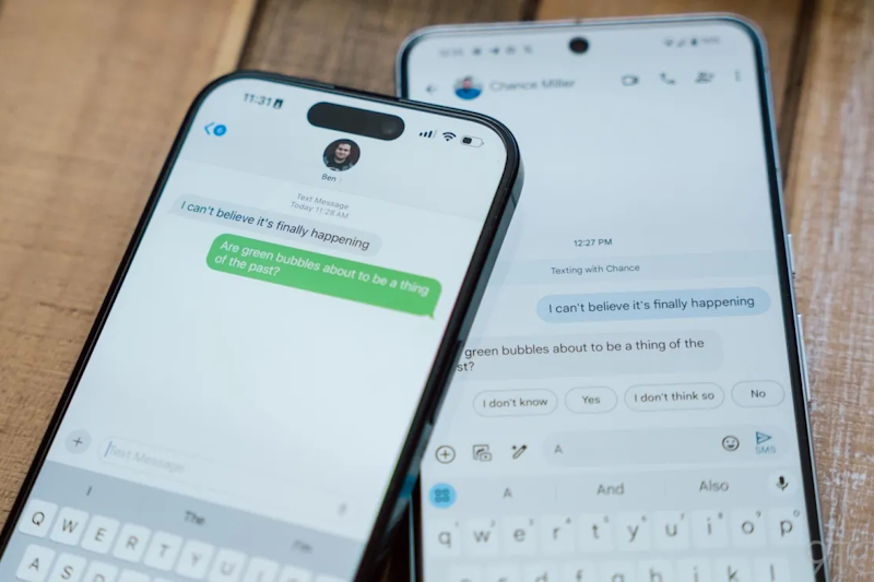 Apple позволит пользователям iPhone и Android обмениваться сообщениями