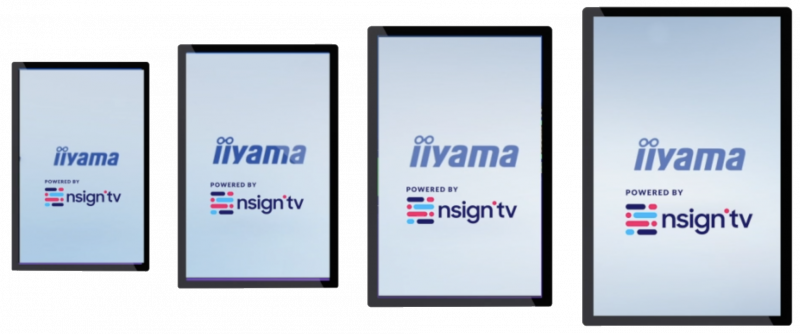 Плееры NSIGN.TV в дисплеях IIYAMA