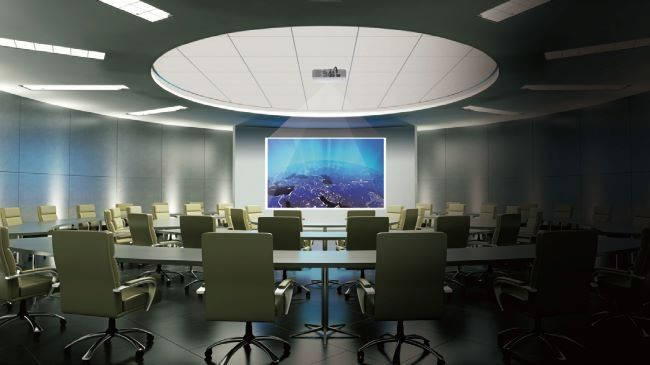 Использование проекторов в переговорных комнатах