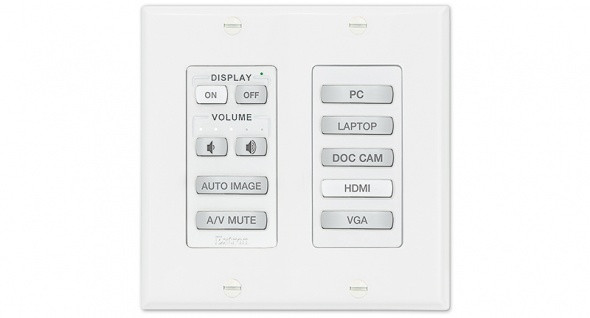 Кнопочная панель eBUS с 11 кнопками: 2-ганговая панель Decorator
