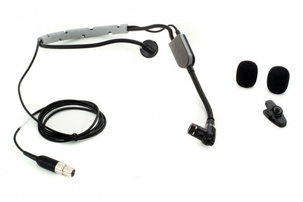 Головной кардиоидный конденсаторный микрофон для радиосистем с разъемом TA4F