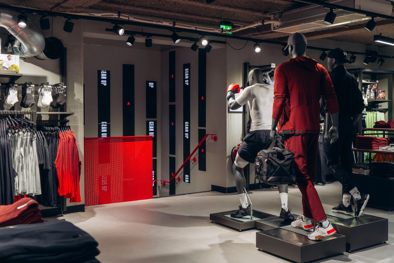 Магазин Under Armour в Амстердаме