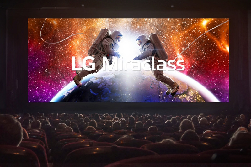LG Miraclass дисплей для кинотеатров