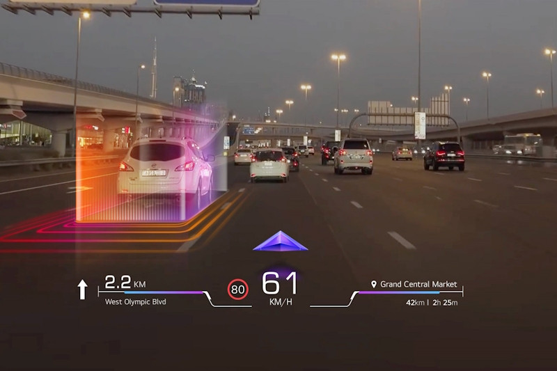 Инновационная технология дополненной реальности для транспортных средств от LG удостоена престижной премии