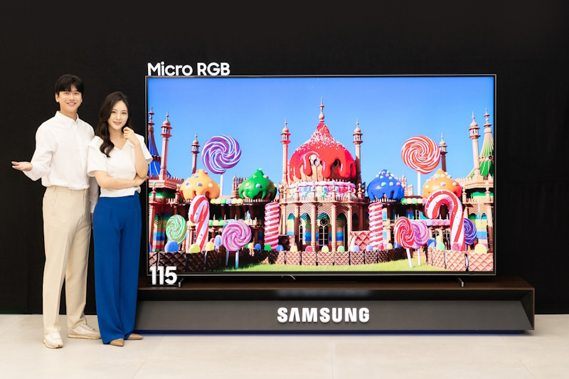 Samsung выпускает первый в мире дисплей с технологией Micro RGB