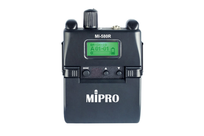 Цифровой стереоприёмник MIPRO MI-580R с универсальной зарядкой, фото-01