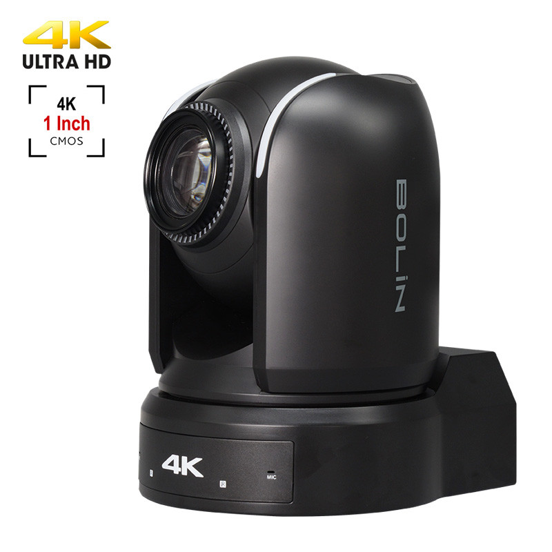 PTZ камера серии BC-9, Sony 1" CMOS 4K, 12x, 6G SDI, HDMI, IP/H.264-H.265, Genlock, 12VDC, цвет черный