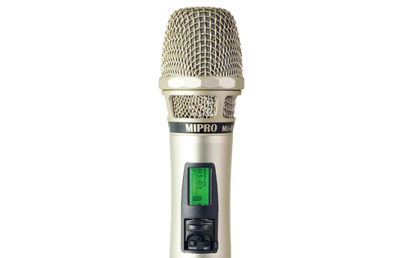 Цифровой UHF ручной передатчик с микрофонным капсюлем MU-59A, 554-626 МГц